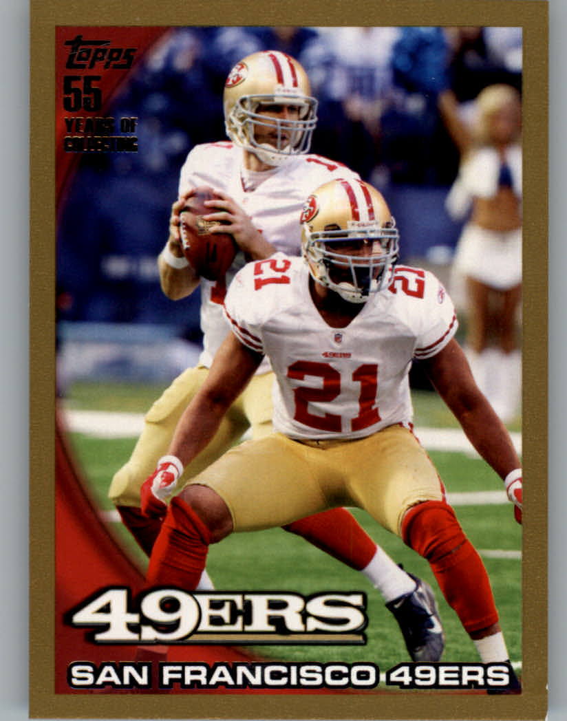 2010 Topps Football "Black - Blue - Gold" Parallel Cards - Picture 212 of 275