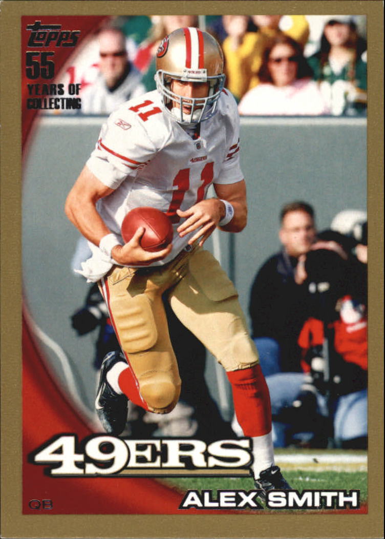 2010 Topps Football "Black - Blue - Gold" Parallel Cards - Picture 220 of 275