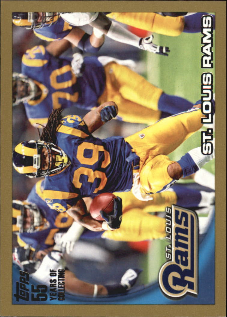 2010 Topps Football "Black - Blue - Gold" Parallel Cards - Picture 230 of 275
