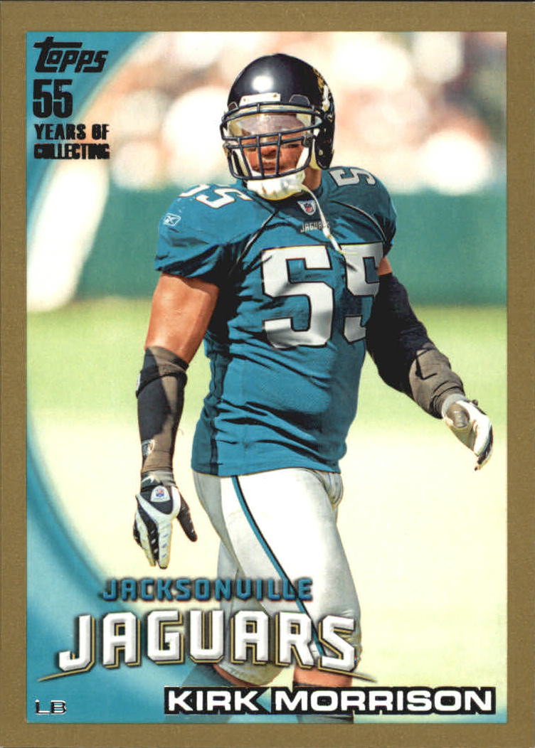 2010 Topps Football "Black - Blue - Gold" Parallel Cards - Picture 248 of 275