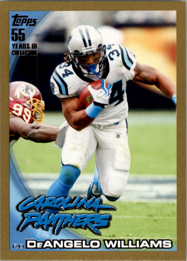 2010 Topps Football "Black - Blue - Gold" Parallel Cards - Picture 262 of 275