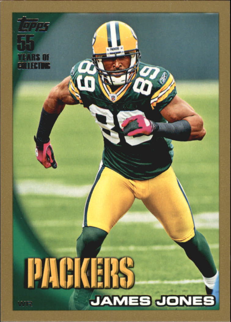 2010 Topps Football "Black - Blue - Gold" Parallel Cards - Picture 270 of 275