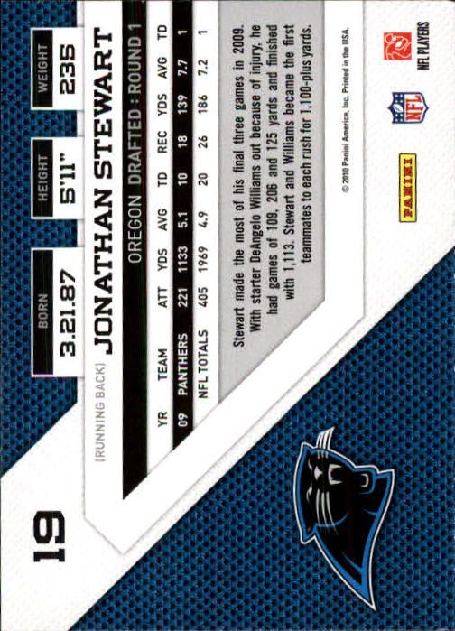 B5930- 2010 Panini Threads FB Cards 1-300 +Inserts -You Pick- 15+ FREE US SHIP - Picture 39 of 393