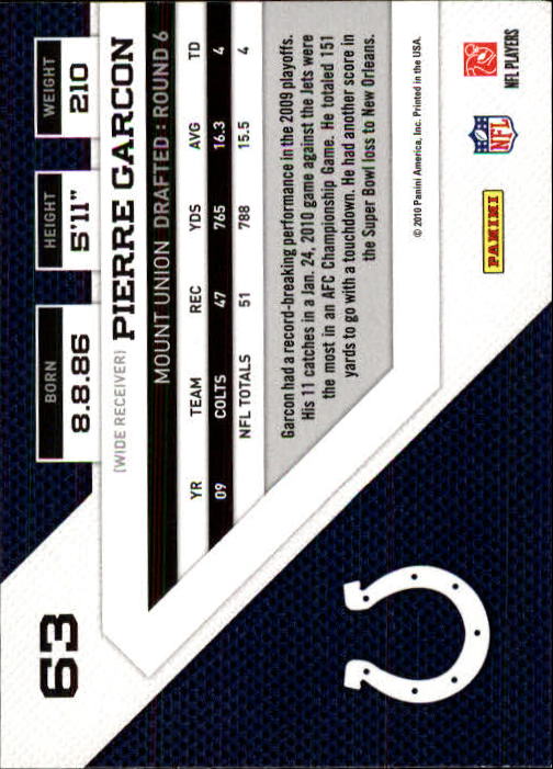 B5930- 2010 Panini Threads FB Cards 1-300 +Inserts -You Pick- 15+ FREE US SHIP - Picture 124 of 393