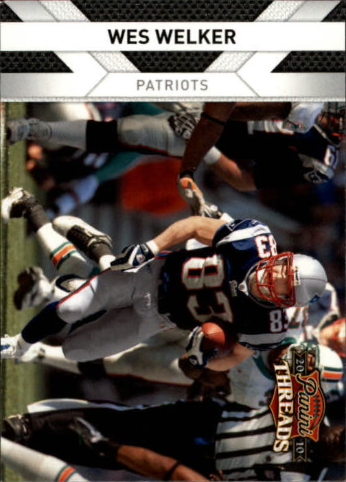 2010 Panini Threads #89 Wes Welker