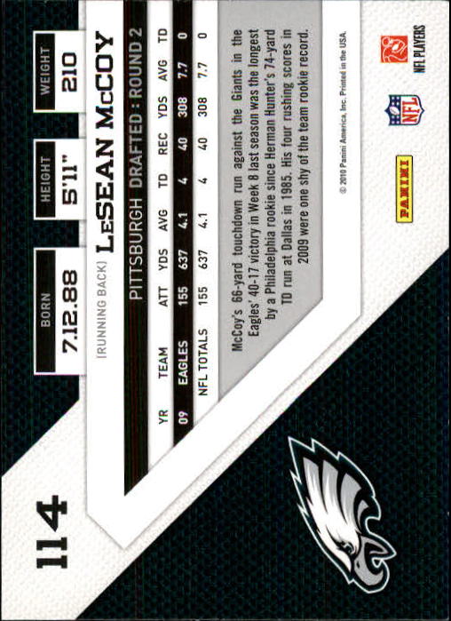 B5930- 2010 Panini Threads FB Cards 1-300 +Inserts -You Pick- 15+ FREE US SHIP - Picture 226 of 393