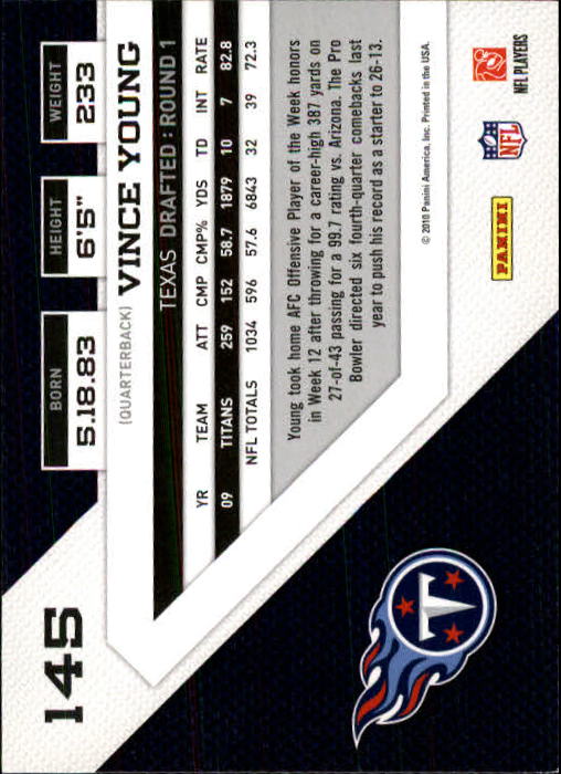 B5930- 2010 Panini Threads FB Cards 1-300 +Inserts -You Pick- 15+ FREE US SHIP - Picture 288 of 393