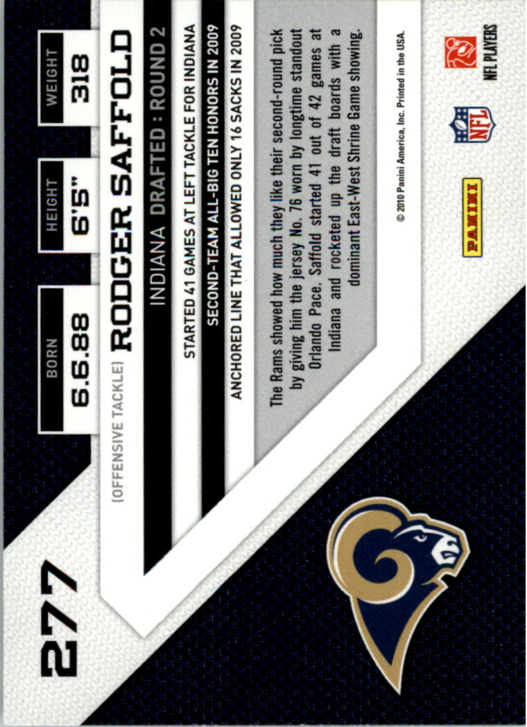 B5930- 2010 Panini Threads FB Cards 1-300 +Inserts -You Pick- 15+ FREE US SHIP - Picture 311 of 393