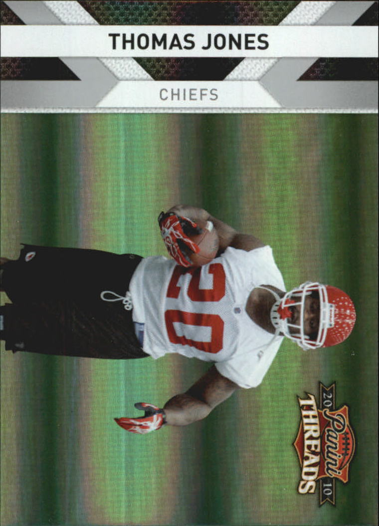 2010 Panini Threads Silver Holofoil #73 Thomas Jones