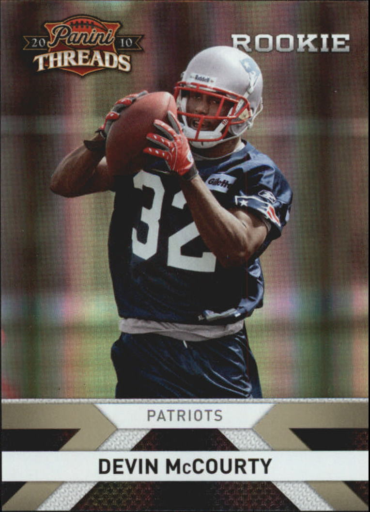 2010 Panini Threads Gold Holofoil #226 Devin McCourty
