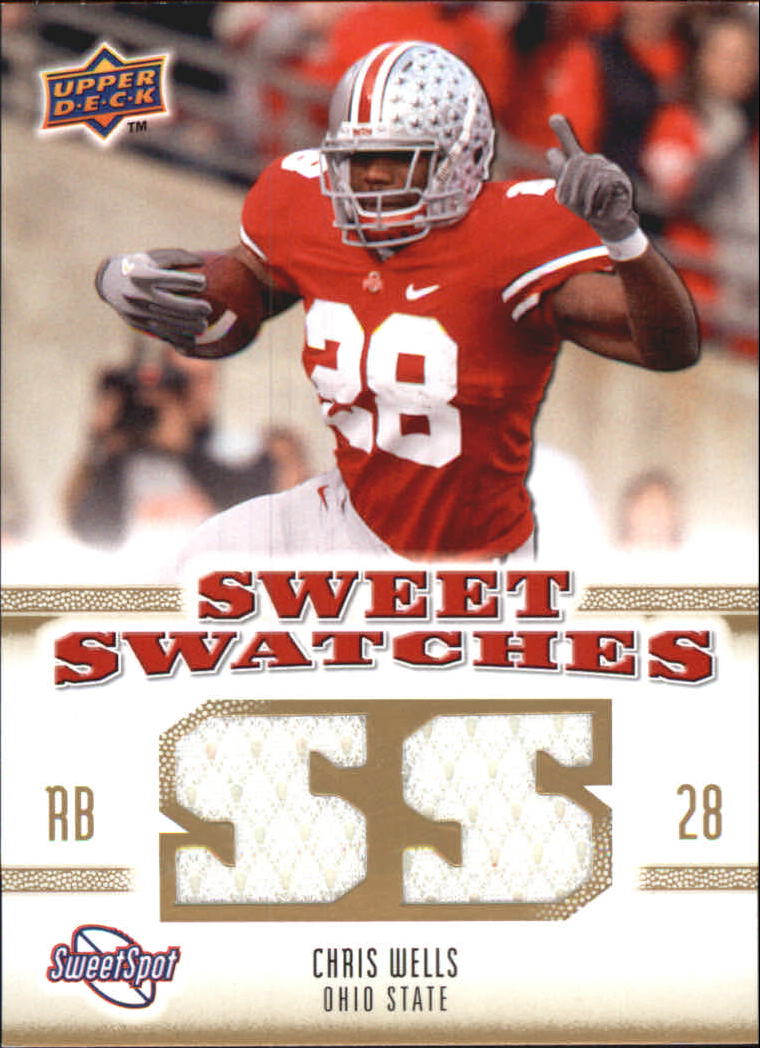 2010 Sweet Spot Sweet Swatches #SSW14 Chris Wells