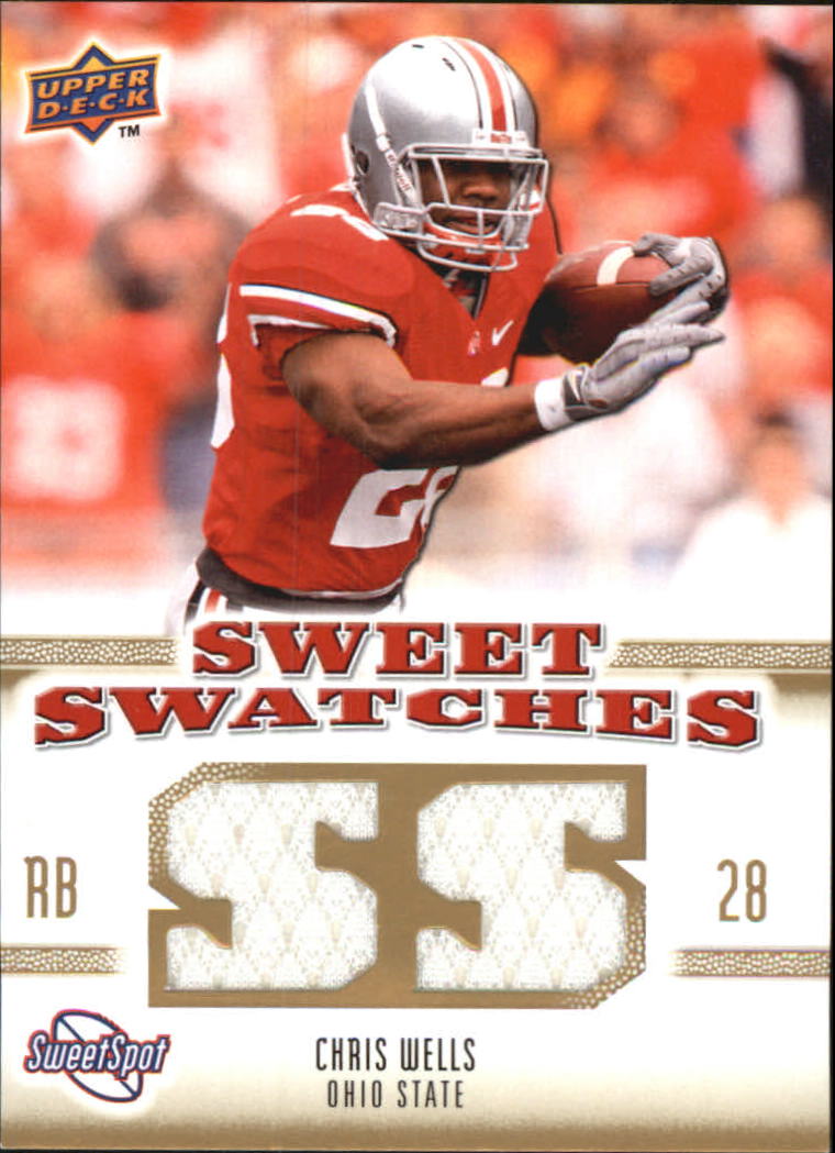 2010 Sweet Spot Sweet Swatches #SSW15 Chris Wells
