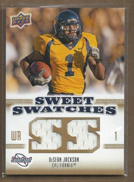 2010 Sweet Spot Sweet Swatches #SSW19 DeSean Jackson