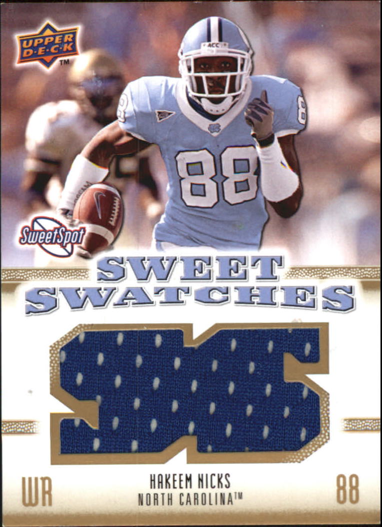 2010 Sweet Spot Sweet Swatches #SSW30 Hakeem Nicks