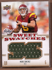 2010 Sweet Spot Sweet Swatches #SSW54 Mark Sanchez