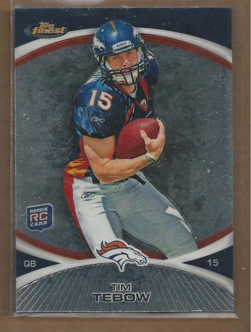 2010 Finest #100 Tim Tebow RC