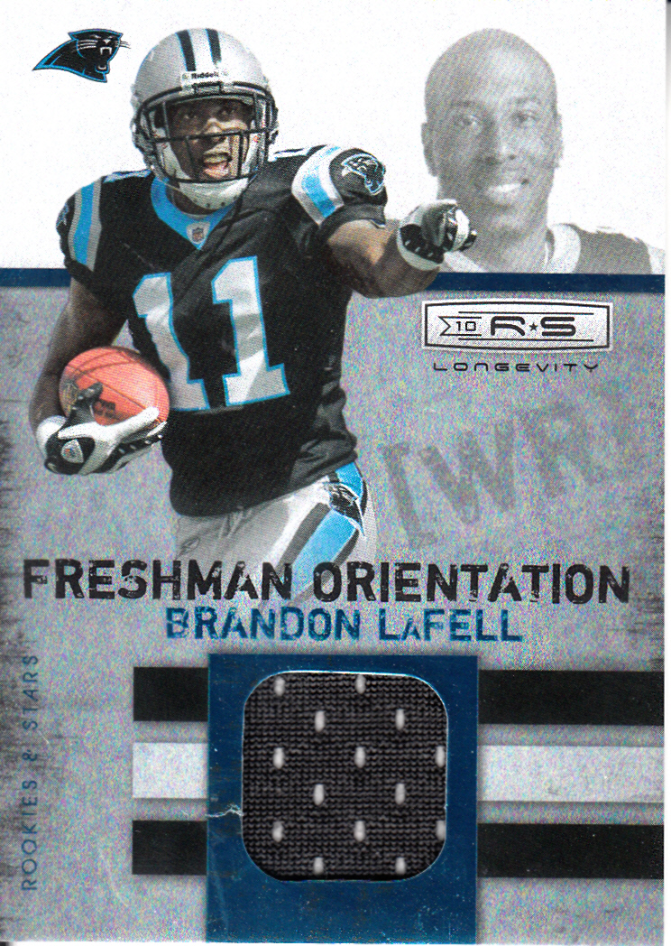 2010 Rookies and Stars Longevity Freshman Orientation Materials Jerseys #23 Brandon LaFell