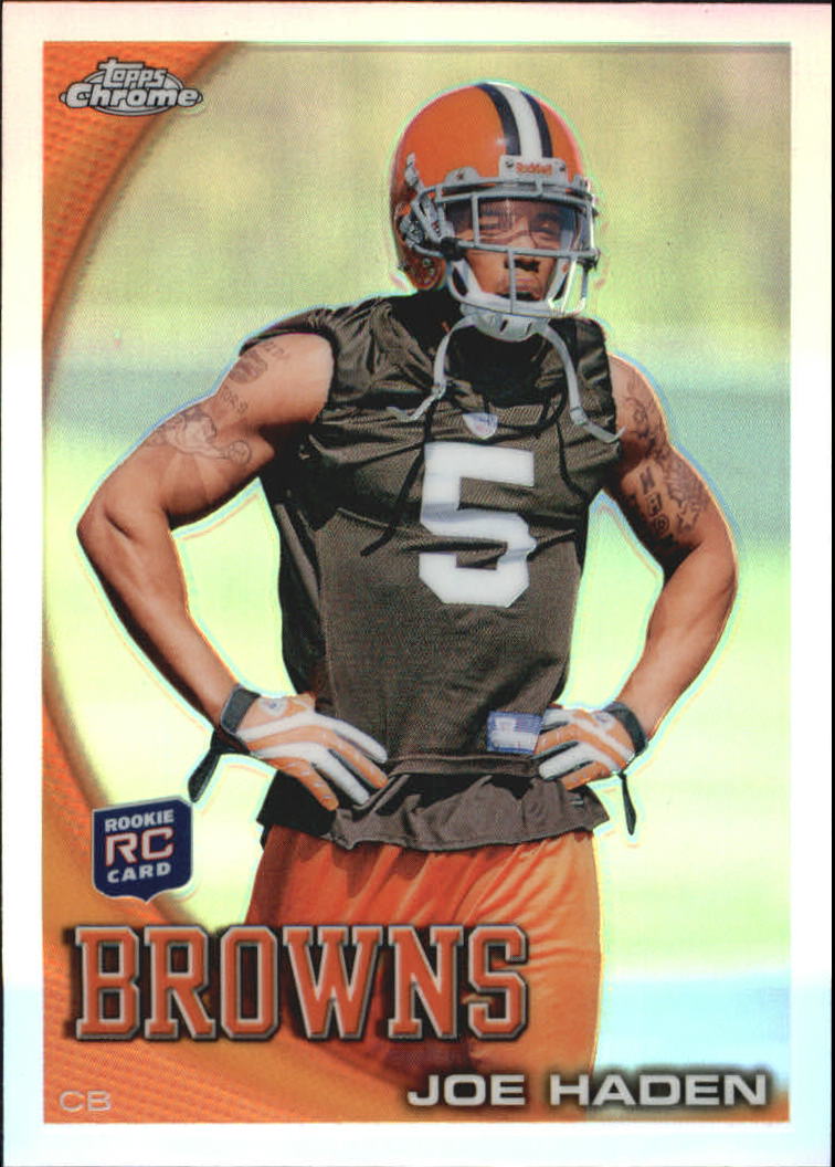 2010 Topps Chrome Refractors #C86 Joe Haden - FB