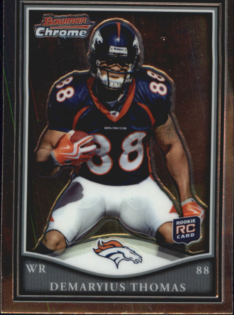 2010 Bowman Chrome Rookie Preview Inserts #BCR9 Demaryius Thomas