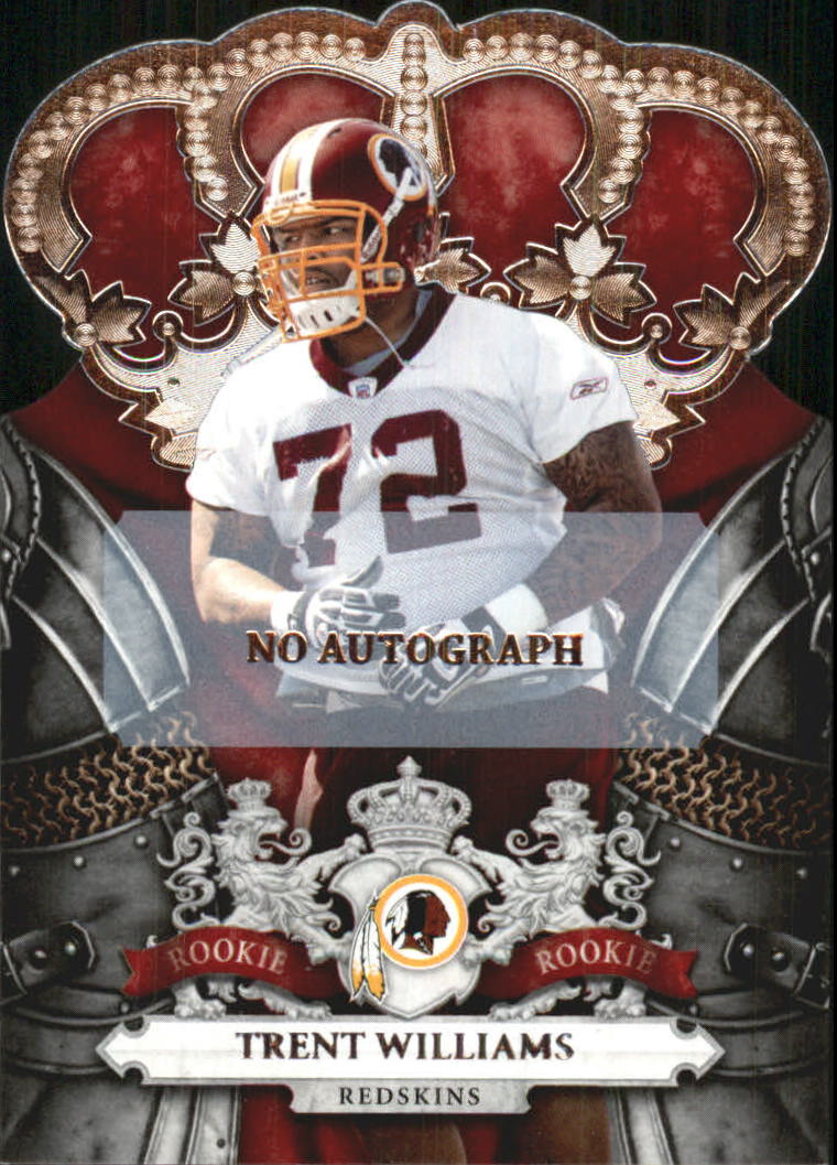 2010 Crown Royale #197 Trent Williams RC