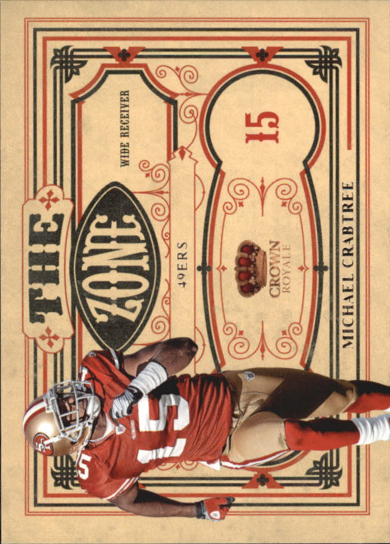 2010 Crown Royale The Zone #14 Michael Crabtree