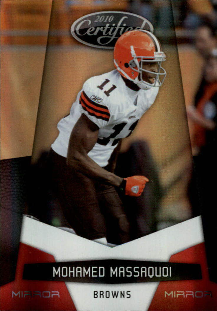 2010 Certified Mirror Red #37 Mohamed Massaquoi