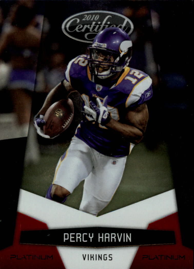 2010 Certified Platinum Red #85 Percy Harvin