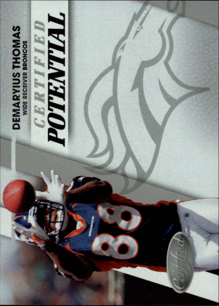2010 Certified Certified Potential #29 Demaryius Thomas