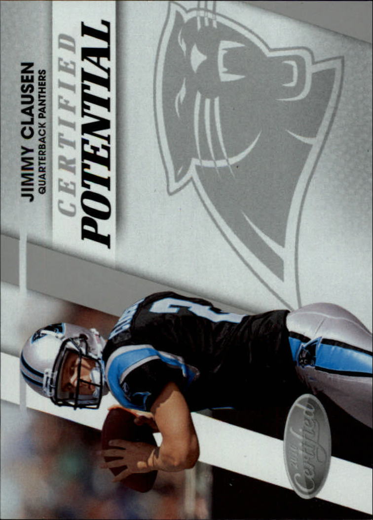 2010 Certified Certified Potential #33 Jimmy Clausen