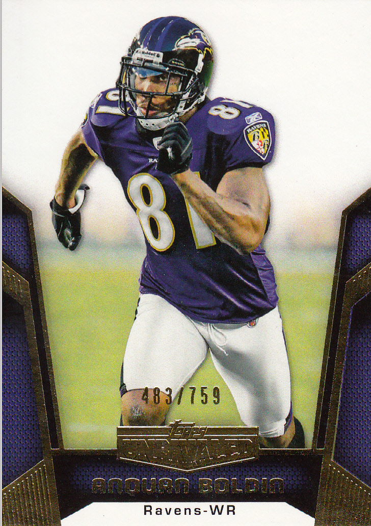 2010 Topps Unrivaled Gold 759 #84 Anquan Boldin