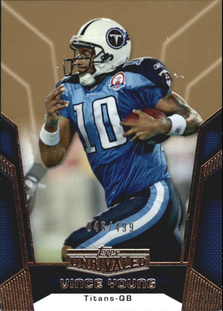 2010 Topps Unrivaled Gold 499 #17 Vince Young