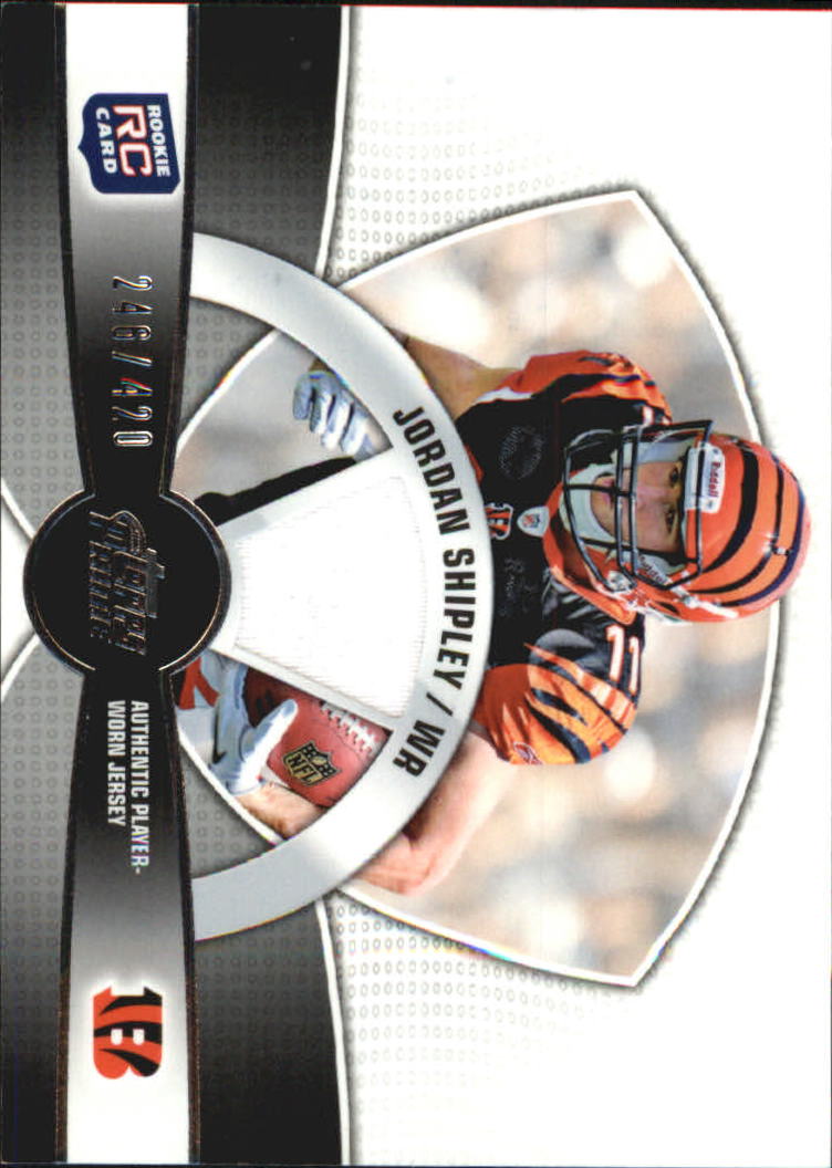 Cincinnati Bengals Jordan Shipley Signed Trading Cards, Collectible Jordan  Shipley Signed Trading Cards