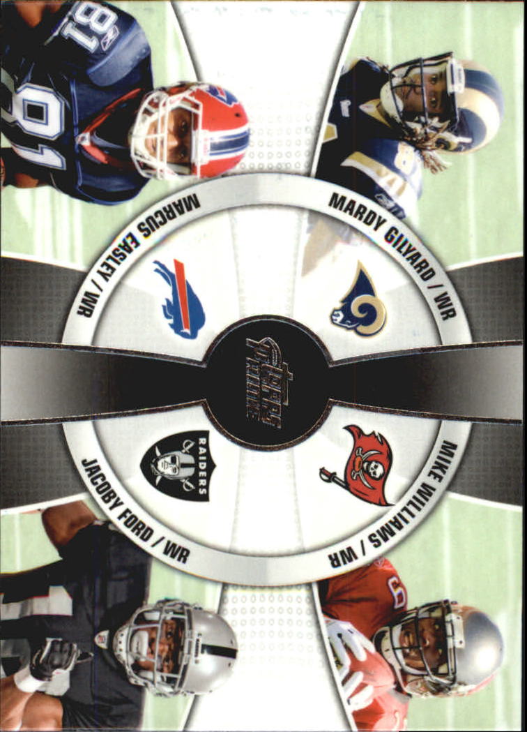 2010 Topps Prime 4th Quarter #4Q7 Mardy Gilyard/Marcus Easley/Mike Williams/Jacoby Ford