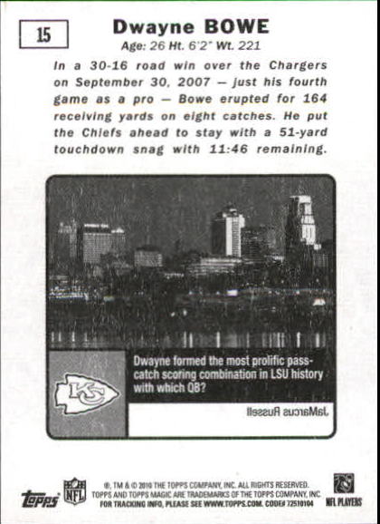 2010 Topps Magic Mini Football Card Pick - Picture 24 of 411