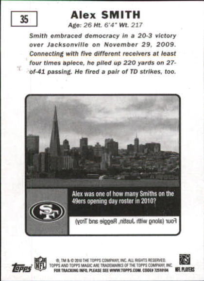 2010 Topps Magic Mini Football Card Pick - Picture 49 of 411