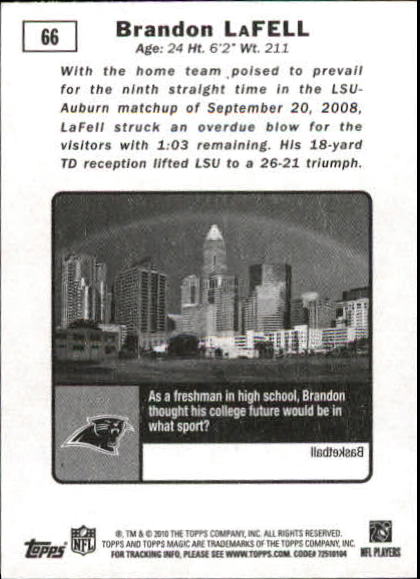 2010 Topps Magic Mini Football Card Pick - Picture 98 of 411