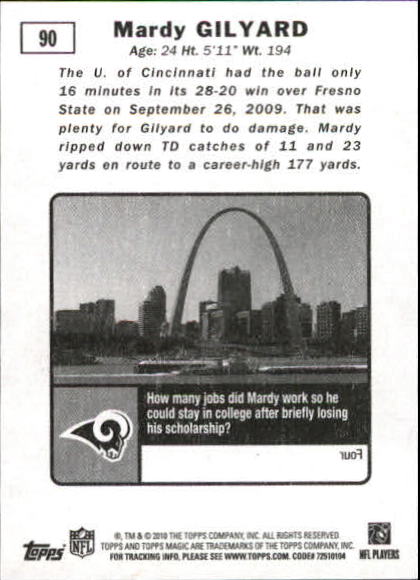2010 Topps Magic Mini Football Card Pick - Picture 138 of 411
