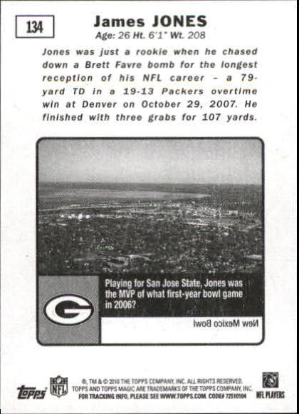 2010 Topps Magic Mini Football Card Pick - Picture 215 of 411