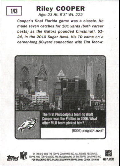 2010 Topps Magic Mini Football Card Pick - Picture 229 of 411