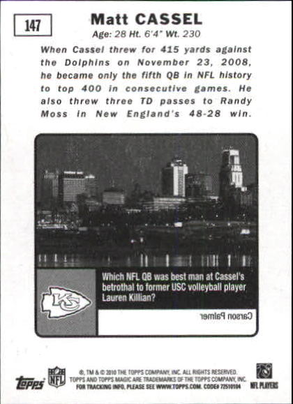 2010 Topps Magic Mini Football Card Pick - Picture 237 of 411