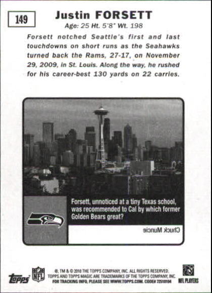 A1736- 2010 Topps Magic FB Asst Inserts Group1 -You Pick- 15+ FREE US SHIP - Picture 111 of 378
