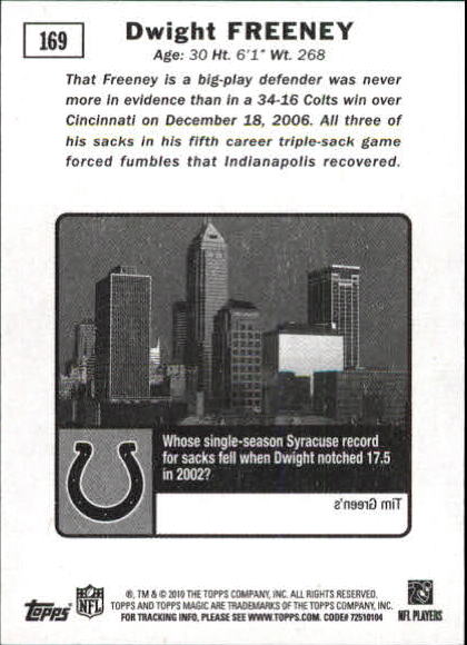 2010 Topps Magic Mini Football Card Pick - Picture 268 of 411