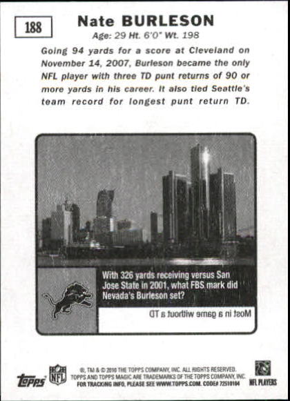 2010 Topps Magic Mini Football Card Pick - Picture 300 of 411