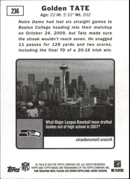2010 Topps Magic Mini Football Card Pick - Picture 389 of 411