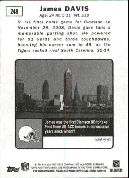 2010 Topps Magic Mini Football Card Pick - Picture 411 of 411