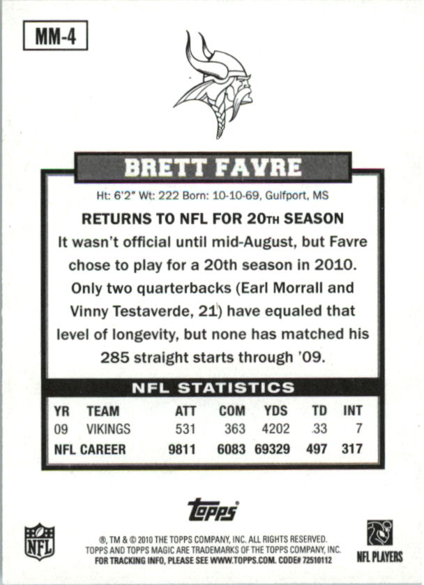 A1736- 2010 Topps Magic FB Asst Inserts Group1 -You Pick- 15+ FREE US SHIP - Picture 278 of 378