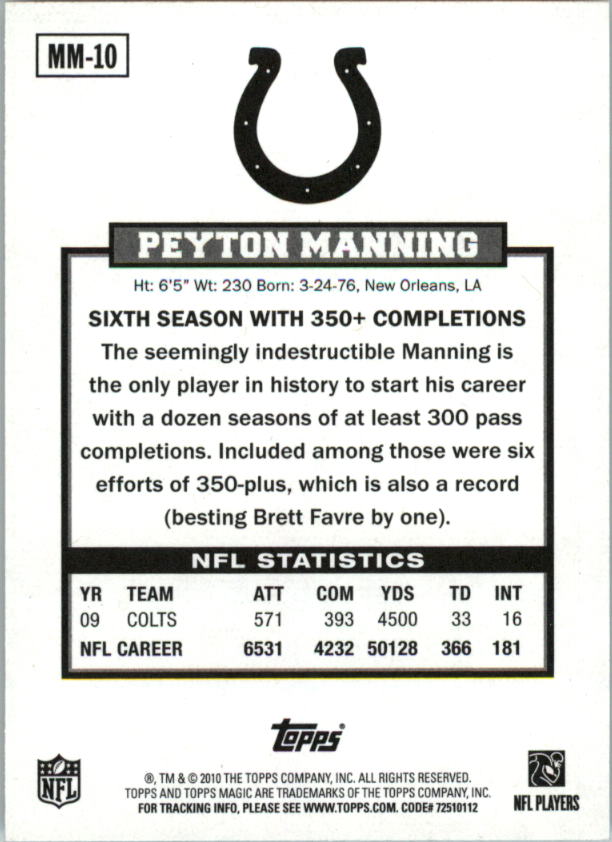 A1736- 2010 Topps Magic FB Asst Inserts Group1 -You Pick- 15+ FREE US SHIP - Picture 326 of 378