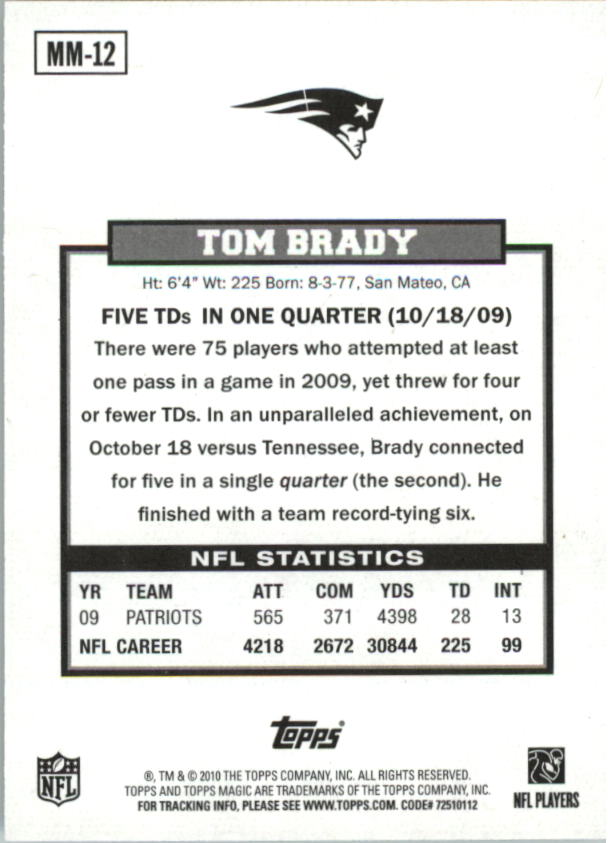 A1736- 2010 Topps Magic FB Asst Inserts Group1 -You Pick- 15+ FREE US SHIP - Picture 365 of 378