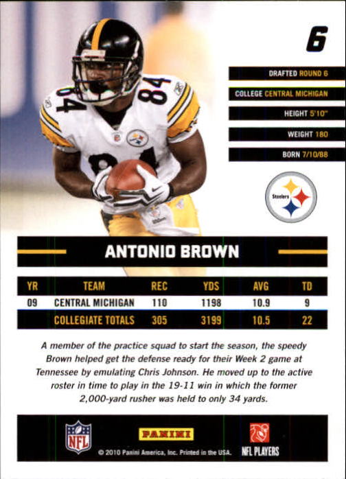 A7602- 2010 Donruss Rated Rookies FB Card #s 1-100 -You Pick- 15+ FREE US SHIP - Picture 13 of 201