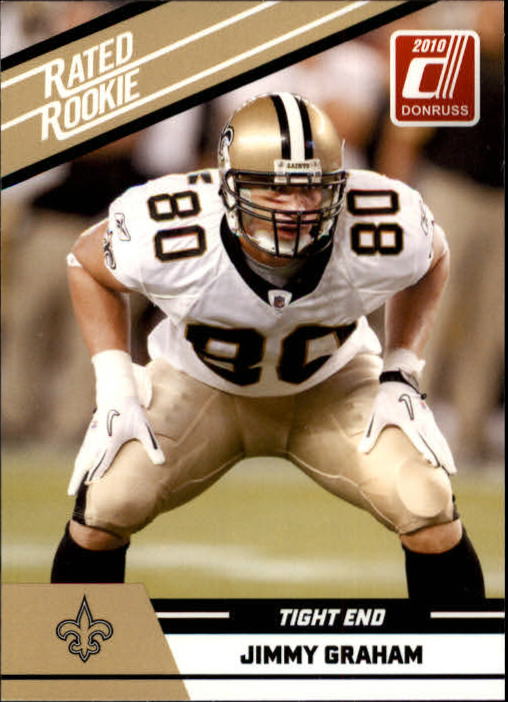 2010 Donruss Rated Rookies #52 Jimmy Graham